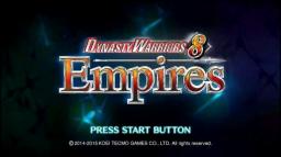 Dynasty Warriors 8: Empires Title Screen